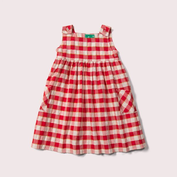 Little Green Radicals Kinder-Kleider aus Bio-Baumwolle – Pinny Dress von Little Green Radicals