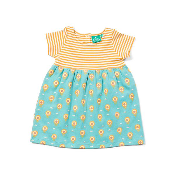 Little Green Radicals Kinder-Sommerkleid aus Bio-Baumwolle – Easy Peasy von Little Green Radicals