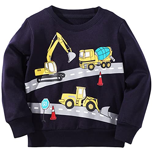 Little Hand Baby Jungen Sweatshirt Kinder Warme Pullover Streetwear Oberbekleidung 110 von Little Hand