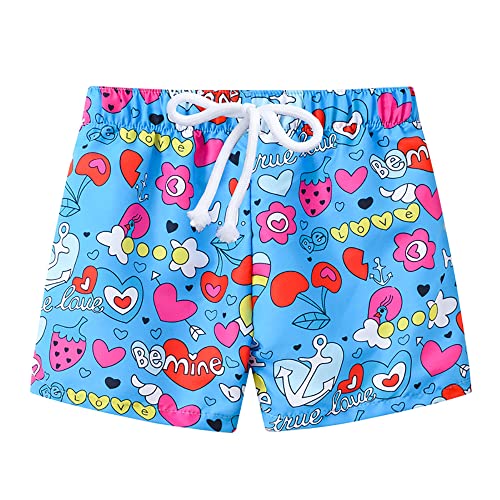 Little Hand Jungen Schnell trocknende Badeshorts Board Shorts, Blau 1, 2-3 Jahre von Little Hand