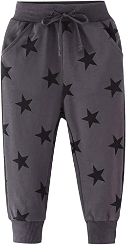 Little Hand Jungen garçons pantalons de Sport Pour Enfants Sweatpants$$, Dunkelgrau 1, 2-3 Jahre von Little Hand