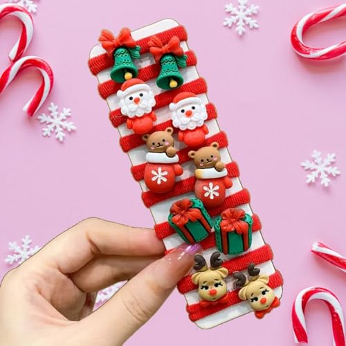 Haarschmuck für Weihnachten für Mädchen – festliche Weihnachtsgummis für Kinder, Weihnachtsmann, Rentier, Weihnachtsbaum Haarschmuck für Weihnachten für Mädchen – festliche Weihnachtsgummis für Kinder, Weihnachtsmann, Rentier, Weihnachtsbaum von Little Loom Big Dreams