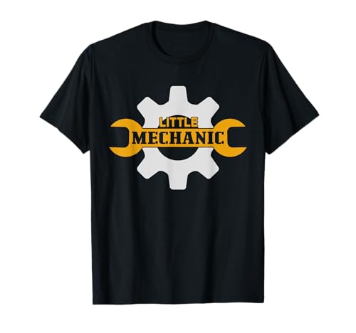 Little Mechanic Kid Mechanic Workshop Jungen Mechaniker T-Shirt Little Mechanic Kid Mechanic Workshop Jungen Mechaniker T-Shirt von Little Mechanic Kid's Crafting Outfits