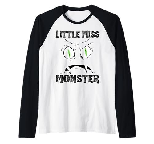 Little Miss Monster Halloween Kostüm Mädchen Lustig Mädchen Gruselig Raglan Little Miss Monster Halloween Kostüm Mädchen Lustig Mädchen Gruselig Raglan von Little Miss Monster Halloween Costume Girl Funny