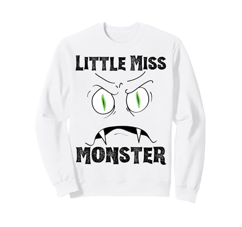 Little Miss Monster Halloween Kostüm Mädchen Lustig Mädchen Gruselig Sweatshirt Little Miss Monster Halloween Kostüm Mädchen Lustig Mädchen Gruselig Sweatshirt von Little Miss Monster Halloween Costume Girl Funny