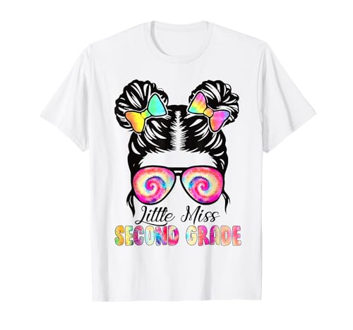 Little Miss, Mädchen der zweiten Klasse, zurück zur Schule, 2. Klasse T-Shirt Little Miss, Mädchen der zweiten Klasse, zurück zur Schule, 2. Klasse T-Shirt von Little Miss Second Grade t -shir t