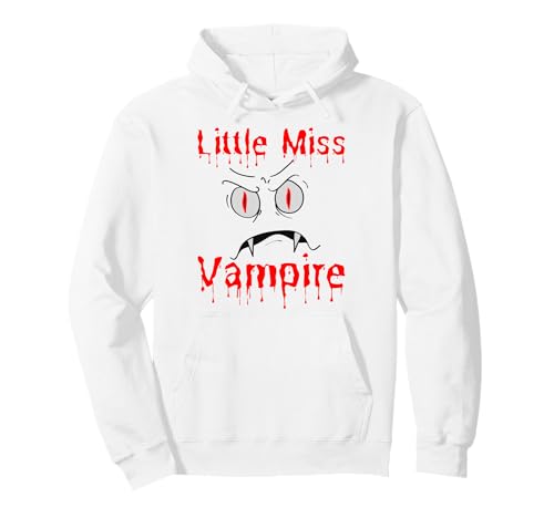 Little Miss Vampir Halloween Kostüm Mädchen Lustig Mädchen Gruselig Pullover Hoodie von Little Miss Vampire Halloween Costume Girl Funny
