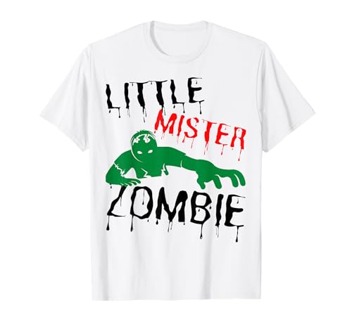 Little Mister Zombie Fun Zombies Halloween Kostüm Junge Mädchen T-Shirt Little Mister Zombie Fun Zombies Halloween Kostüm Junge Mädchen T-Shirt von Little Mister Zombie Fun Zombies Halloween Costume