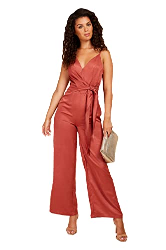 Little Mistress Damen Coral Rose Jsuit Overall, Korallenrose, 34 von Little Mistress