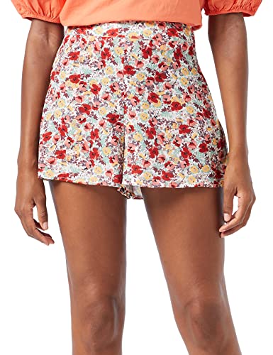 Little Mistress Damen Shorts mit Blumendruck, Größe 42, mehrfarbig von Little Mistress