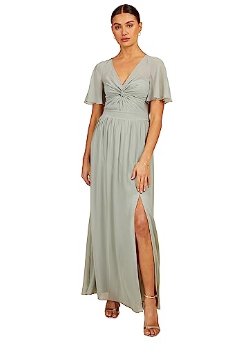 Little Mistress Damen Waterlily Twist Maxi Brautjungfernkleid, Seerose, 40 Little Mistress Damen Waterlily Twist Maxi Brautjungfernkleid, Seerose, 40 von Little Mistress