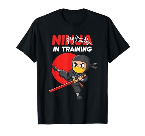 Ninja In Training Cool für Kampfsport-Krieger Kinder T-Shirt Ninja In Training Cool für Kampfsport-Krieger Kinder T-Shirt von Little Ninja Kids Birthday Party Ninja Outfits