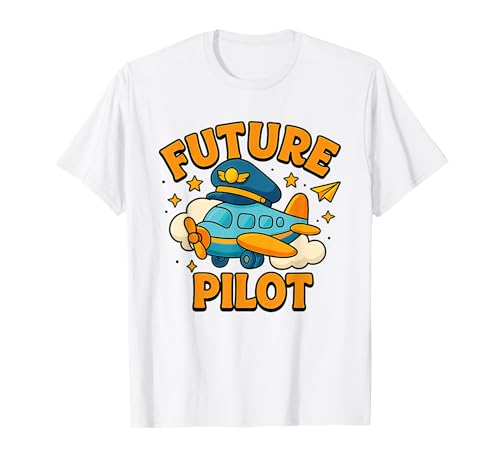 Karrieretraum für zukünftige Pilotschüler in der Luftfahrtschule für Kinder T-Shirt Karrieretraum für zukünftige Pilotschüler in der Luftfahrtschule für Kinder T-Shirt von Little Pilot Career Dream Airplane Adventure Tee