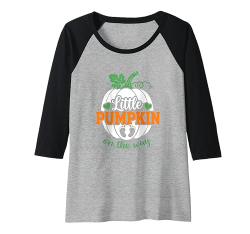 Damen Little Pumpkin On The Way Funny Pregnancy Raglan Damen Little Pumpkin On The Way Funny Pregnancy Raglan von Little Pumpkin On The Way Funny Ideas