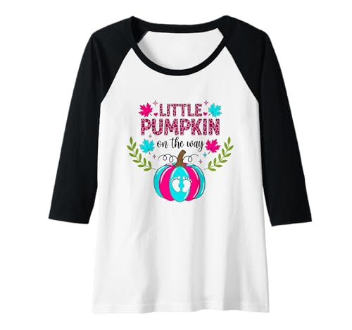 Damen Little Pumpkin On The Way Funny Pregnancy Raglan Damen Little Pumpkin On The Way Funny Pregnancy Raglan von Little Pumpkin On The Way Funny Ideas