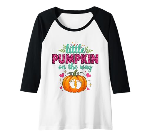 Damen Little Pumpkin On The Way Funny Pregnancy Raglan Damen Little Pumpkin On The Way Funny Pregnancy Raglan von Little Pumpkin On The Way Funny Ideas