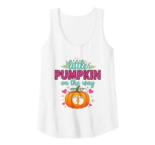 Damen Little Pumpkin On The Way Funny Pregnancy Tank Top Damen Little Pumpkin On The Way Funny Pregnancy Tank Top von Little Pumpkin On The Way Funny Ideas