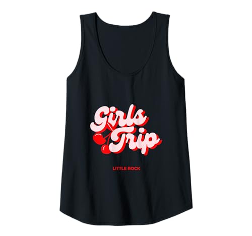 Damen Ausflug für Mädchen nach Cherries Little Rock Arkansas Tank Top von Little Rock Vintage Women Bachelorettes Shirts