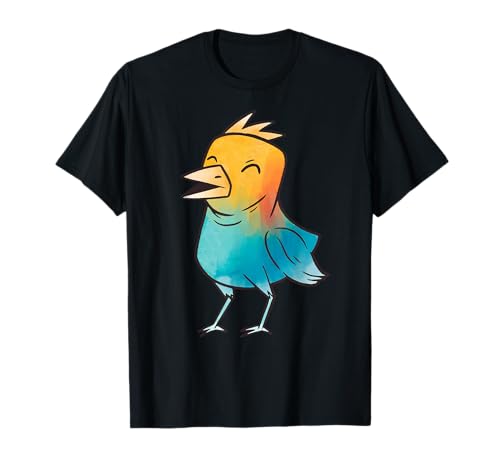 Colorful Spatz, Vogel, mit Vogel, mit Spatzen, für Kinder T-Shirt Colorful Spatz, Vogel, mit Vogel, mit Spatzen, für Kinder T-Shirt von Little Sparrow Bird I Children Sparrow Bird