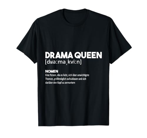 Little drama Queen Designs für Königinnen | Drama Queen | Geschenk für die Königin T-Shirt Schwarz S Klassisch Kurzarm Crew-Ausschnitt Polyester 100% Damen Erwachsene, die Spaß am Chaos haben Little drama Queen Designs für Königinnen | Drama Queen | Geschenk für die Königin T-Shirt Schwarz S Klassisch Kurzarm Crew-Ausschnitt Polyester 100% Damen Erwachsene, die Spaß am Chaos haben von Little drama Queen Designs für Königinnen