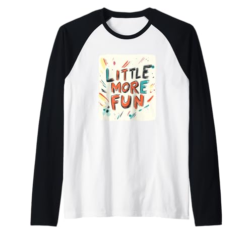 Mehrfarbiges Little More Fun Rede Outfit für Jungen und Mädchen Raglan Mehrfarbiges Little More Fun Rede Outfit für Jungen und Mädchen Raglan von Little more Fun Emblem