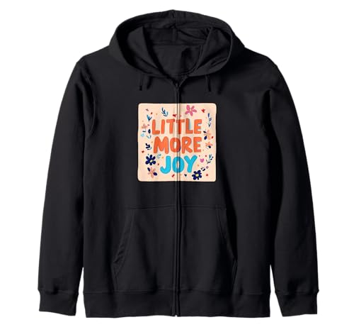 Vibrant Little more Joy Outfit für Erwachsene und Kinder Kapuzenjacke Vibrant Little more Joy Outfit für Erwachsene und Kinder Kapuzenjacke von Little more Joy Motto