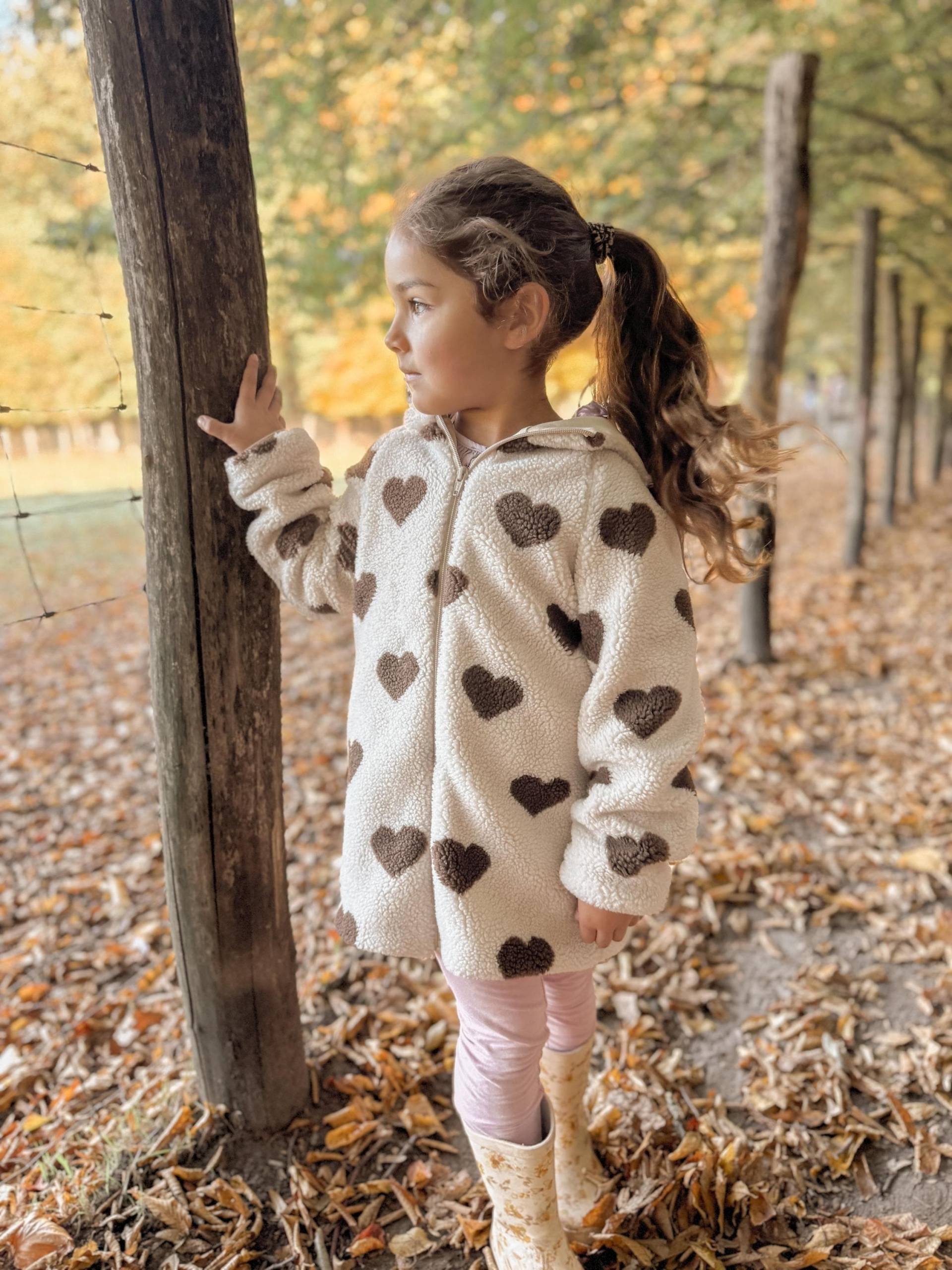 Teddyjacke Herzchen I Winterjacke Teddy Wintermantel Kind Junge Mädchen Unisex Teddyjacke Herzchen I Winterjacke Teddy Wintermantel Kind Junge Mädchen Unisex von LittleANTunique