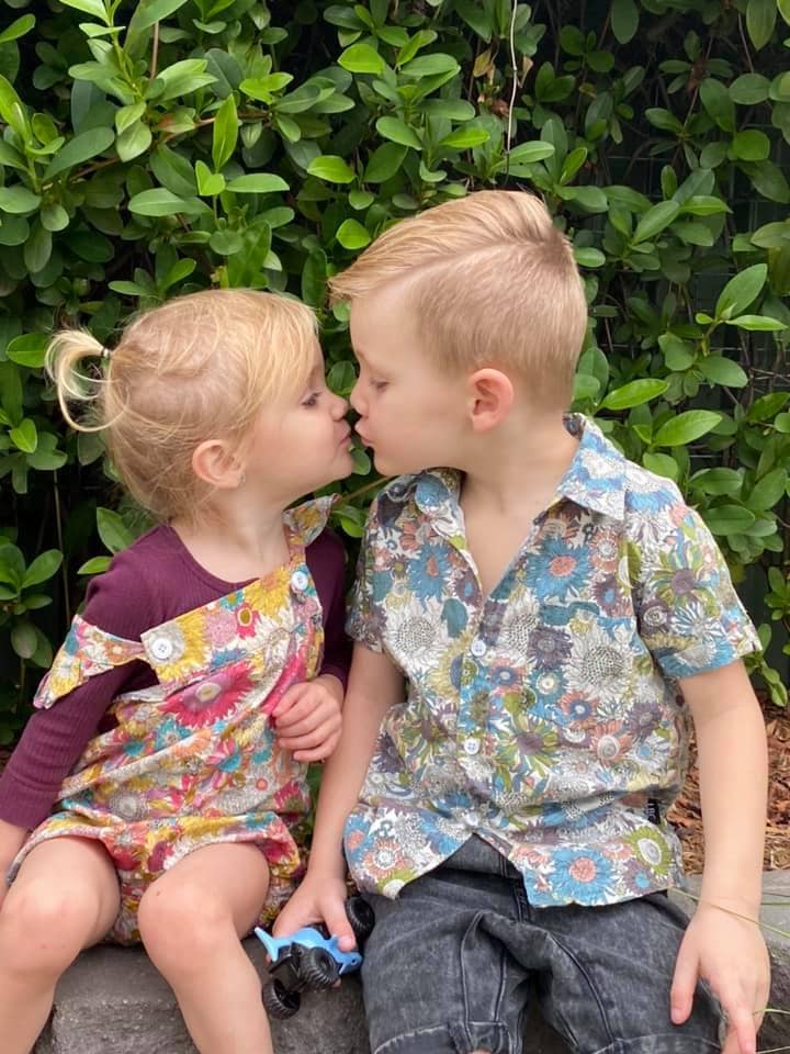 Jungen Shirt, Baby Junge Sonnenblume Kleinkind, Jungen Blumen Kleid Kragen Blaue Sommershirt, Kinder Shirt von LittleBirdCollective