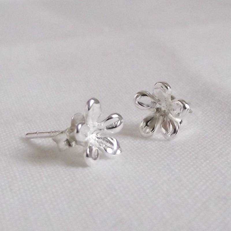 Wunderschön Detaillierte Handgefertigte Funkelnde Blume Sterling Silber 925 Ohrringe Einzigartiges Geschenk Wunderschön Detaillierte Handgefertigte Funkelnde Blume Sterling Silber 925 Ohrringe Einzigartiges Geschenk von LittleBirdStudio22