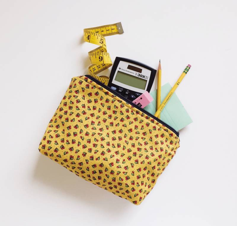 Maximalist Cherry Travel/Makeup/stiftetasche Maximalist Cherry Travel/Makeup/stiftetasche von LittleBittyJane