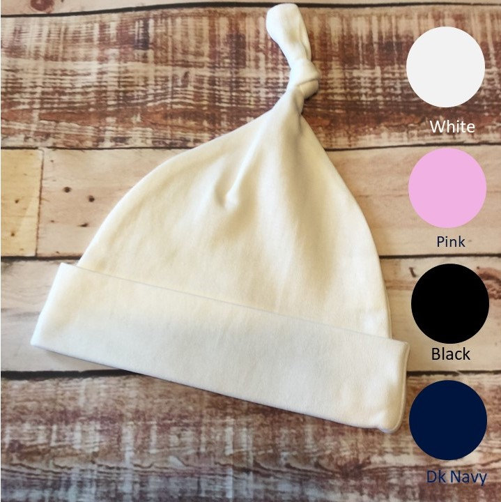 Neugeborenen Knoten Beanie Mütze Passt Zu Unseren Fußschläfer Baby Säugling Uni Baumwolle Weiß Rosa Schwarz Navy Solid Colors One Size Neugeborenen Knoten Beanie Mütze Passt Zu Unseren Fußschläfer Baby Säugling Uni Baumwolle Weiß Rosa Schwarz Navy Solid Colors One Size von LittleBlanksClothier