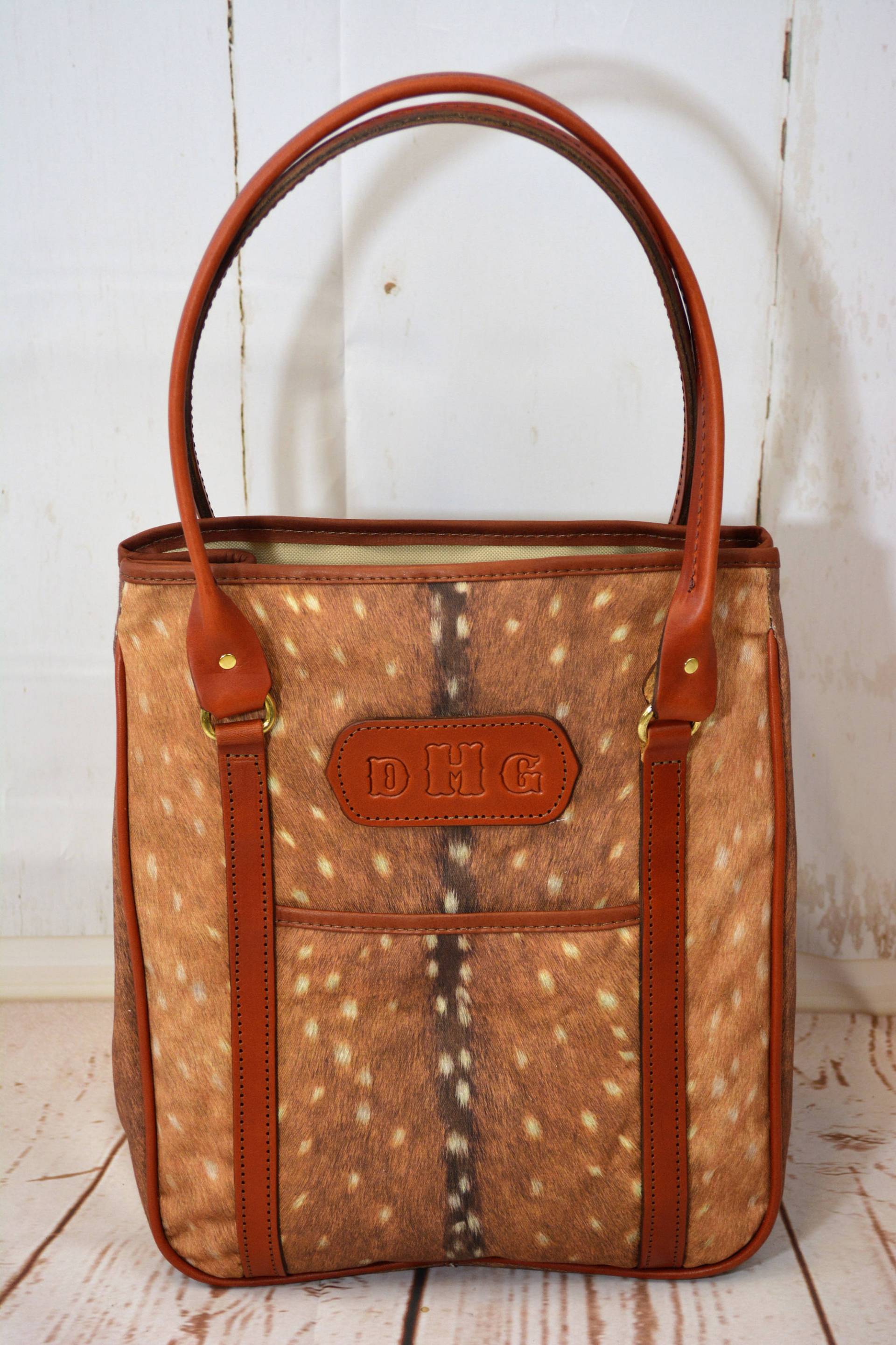 Achse Drucken Große Tote von LittleBranchBoutique