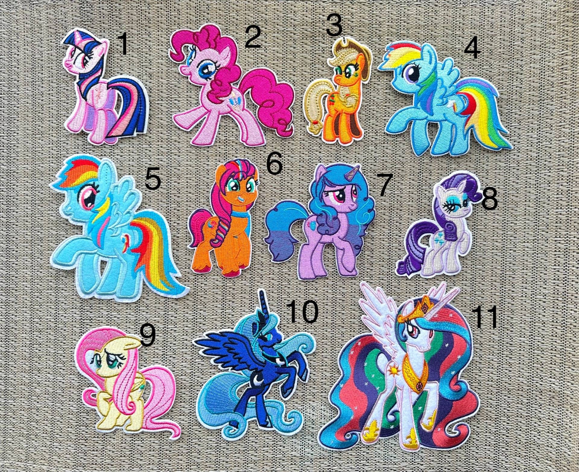 Pony Inspirierter Aufnäher, Stickapplikation, Geburtstagsparty Applikation Diy Projekt Pony Inspirierter Aufnäher, Stickapplikation, Geburtstagsparty Applikation Diy Projekt von LittleDreamsbyMayra2