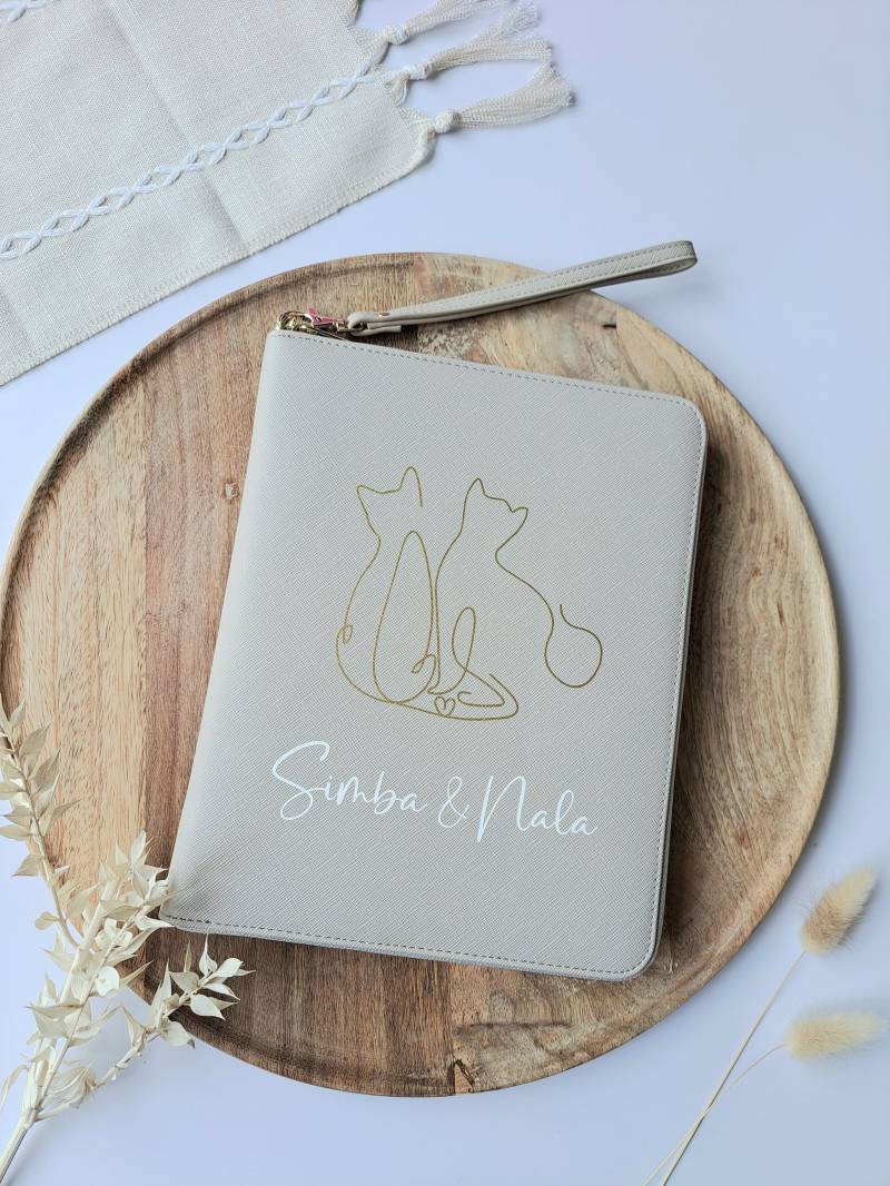 Katzen Organizer, Dokumentenhülle, Tier Organizer Katzen Organizer, Dokumentenhülle, Tier Organizer von LittleEllaDE