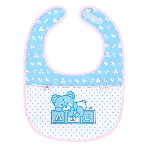 LittleForBig Baumwoll Wasserdichtes Babydoll Bedrucktes Erwachsenen Lätzchen mit Verstellbarem Klettverschluss - Potty Pants Lätzchen LittleForBig Baumwoll Wasserdichtes Babydoll Bedrucktes Erwachsenen Lätzchen mit Verstellbarem Klettverschluss - Potty Pants Lätzchen von LittleForBig