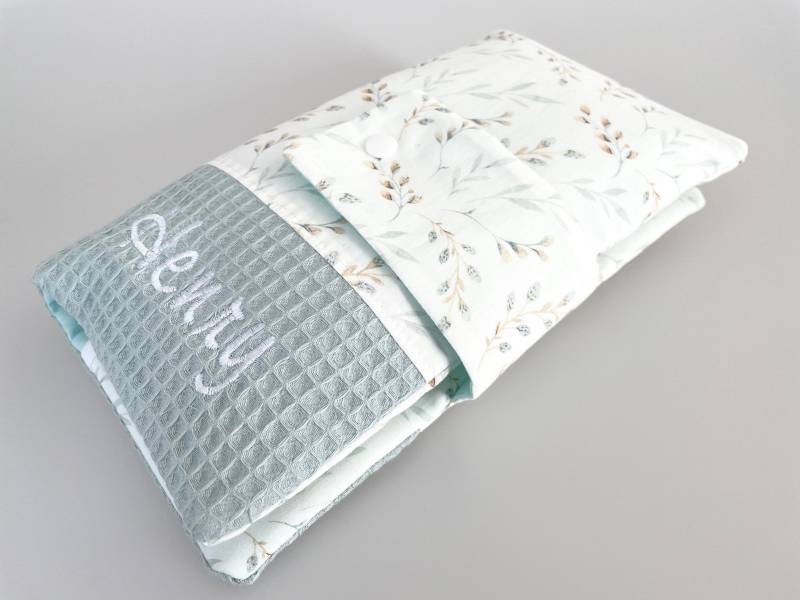 Windeltasche Wickeltasche Windelorganizer Blumen Floral Eukalyptus Weidenkätzchen Personalisiert Mit Namen Windeltasche Wickeltasche Windelorganizer Blumen Floral Eukalyptus Weidenkätzchen Personalisiert Mit Namen von LittleFoxDE