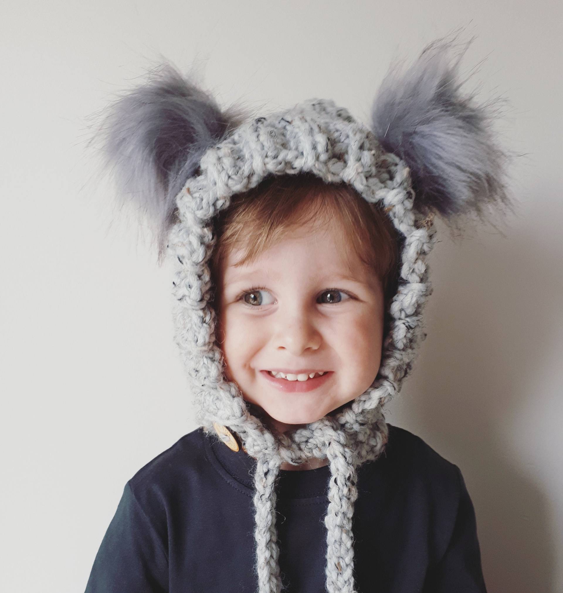 Gehäkelte Chunky Bonnet // Häkeln Pompom Häkel Gehäkelte Chunky Bonnet // Häkeln Pompom Häkel von LittleFoxThreads