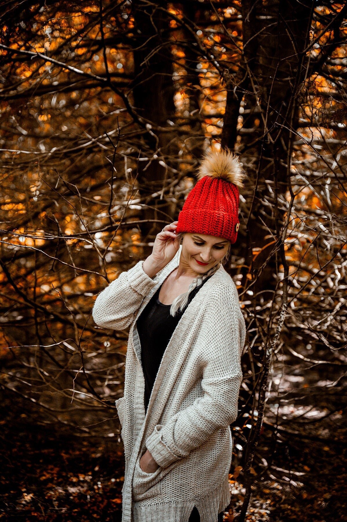 Harlow Beanie // Häkelmütze Mit Bommel Gehäkelte Bommelmütze Harlow Beanie // Häkelmütze Mit Bommel Gehäkelte Bommelmütze von LittleFoxThreads