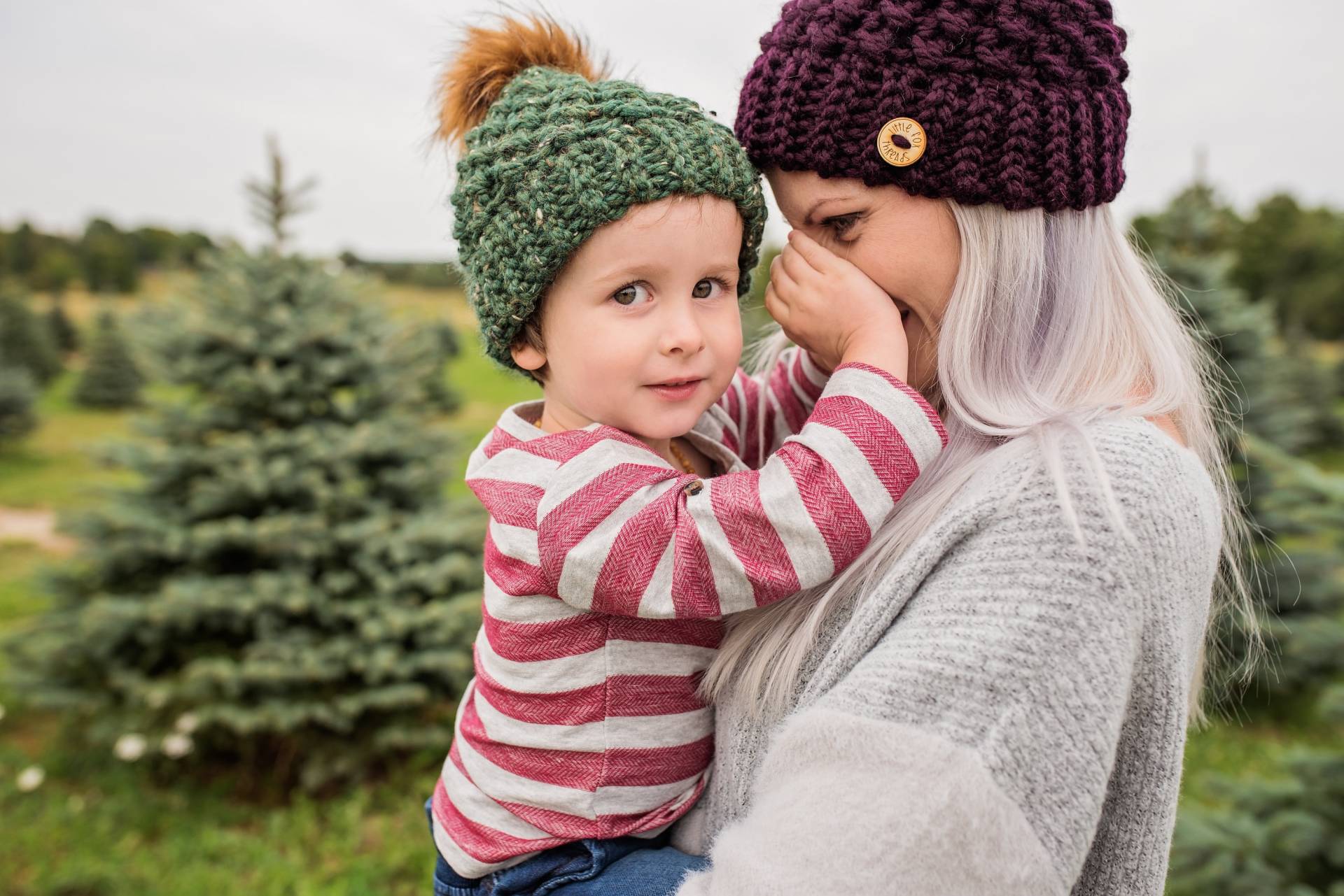 Hudson Beanie // Häkelmütze Bommelmütze Hudson Beanie // Häkelmütze Bommelmütze von LittleFoxThreads