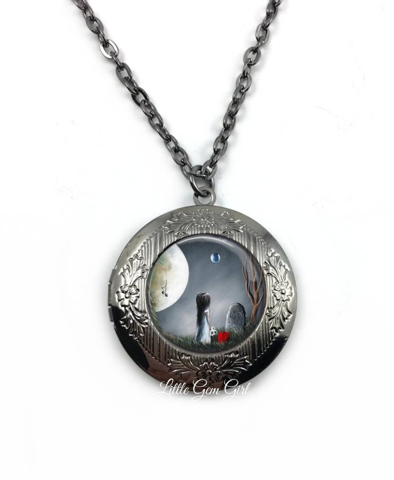 Memorial Locket Loss Of Father Schmuck - Gott Muss Sie Mehr Kunstwerk Brauchen in Memory Verlust Des Vaters Sympathie Geschenk von LittleGemGirl