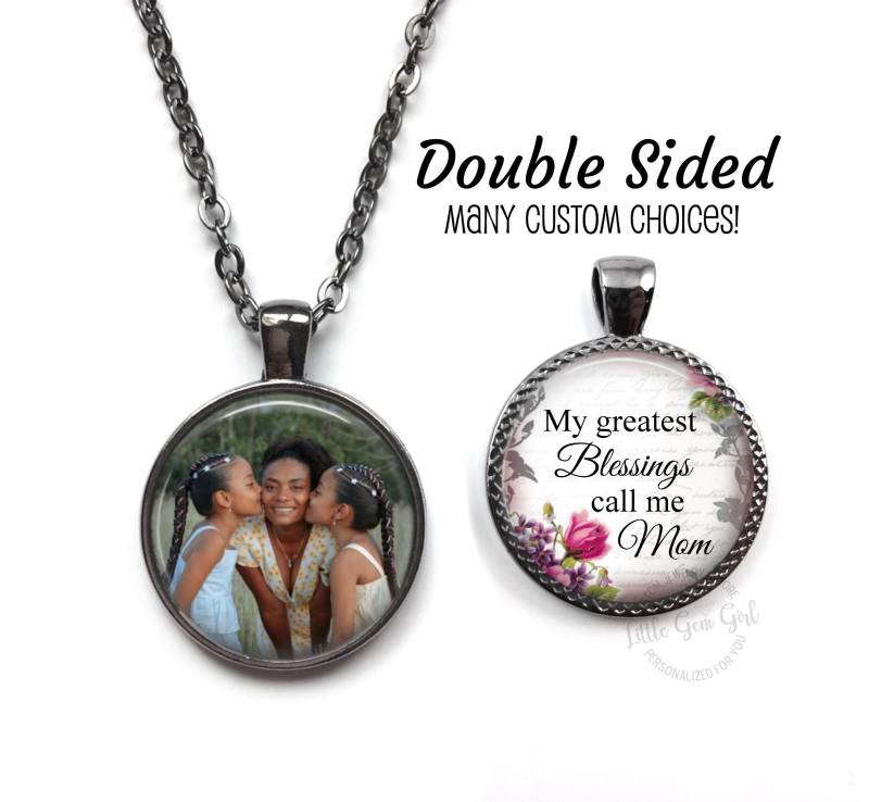 Personalisierte Halskette Oder Schlüsselanhänger Charm - Muttertag Mama Schmuck von LittleGemGirl