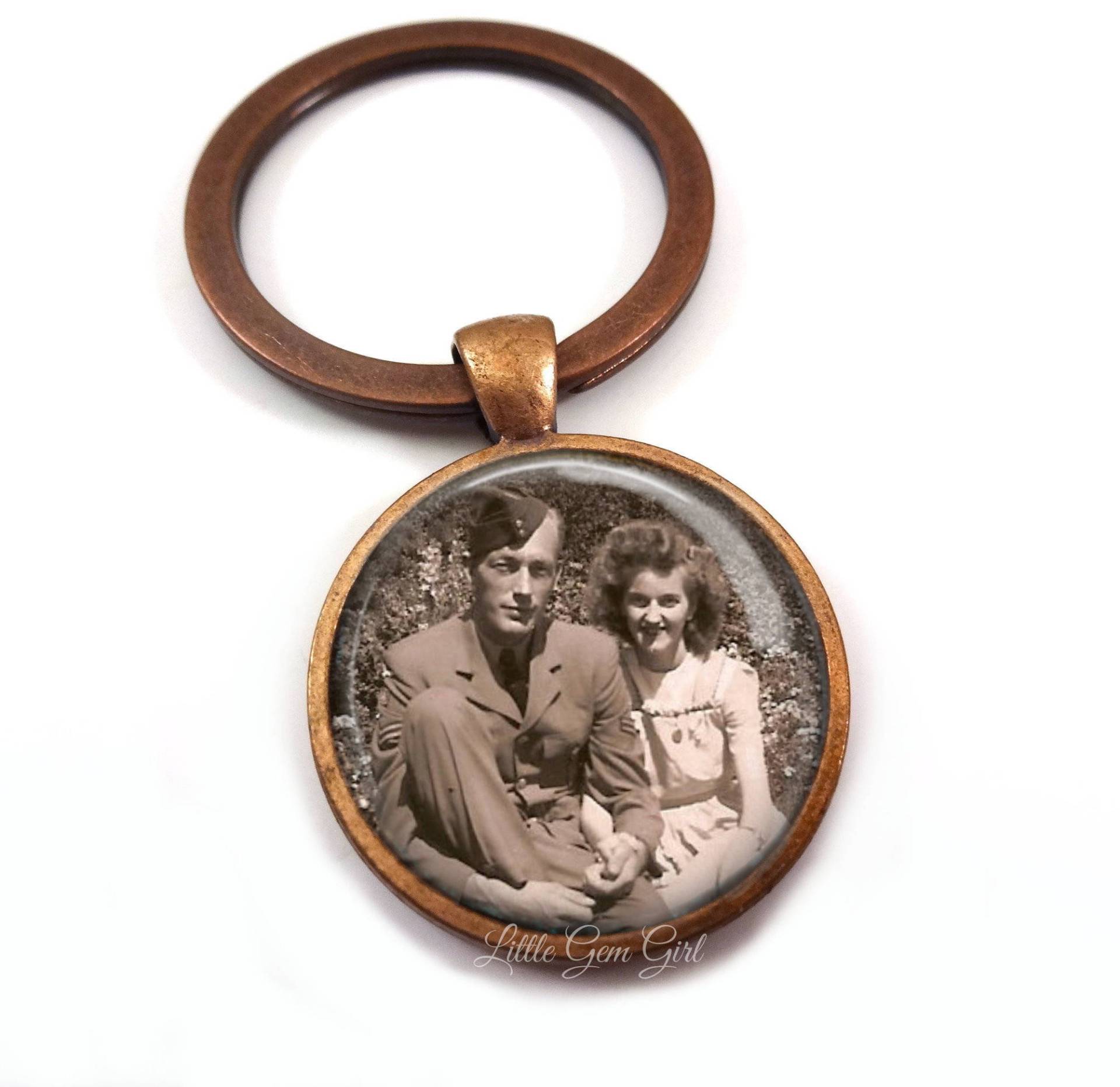 Personalisierter Foto-Andenken-Schmuck Für Papa Vater Der Braut Muttertag Mama von LittleGemGirl