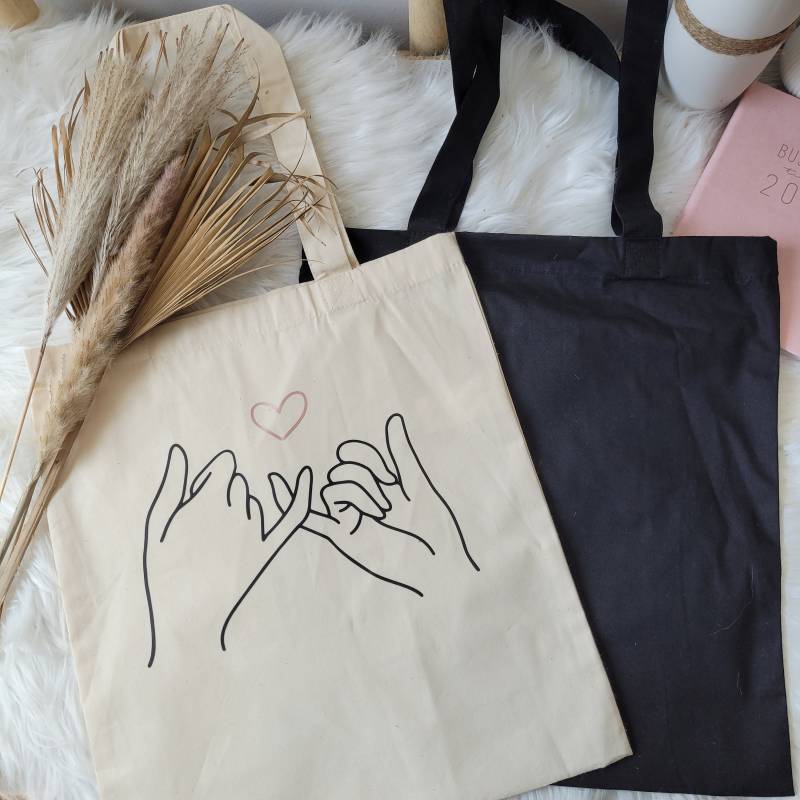 Baumwolltasche | Einkaufsbeutel Tragetasche Geschenkidee Personalisiert Jutebeutel Leinenbeutel von LittleGiveAway