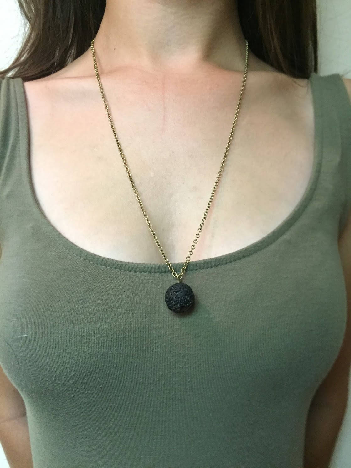 Einfache Lava Diffusor Halskette Einfache Lava Diffusor Halskette von LittleJemCo