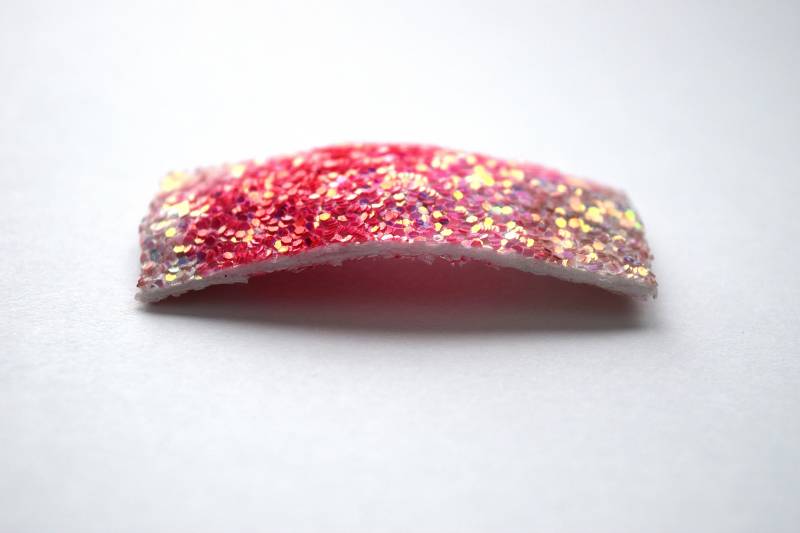 Pink Ombre Glitter Snap Clip Bow For Baby Child Adult Darling Candy Adorable Photo Prop Easter Sparkly Summer Spring von LittleKateDesigns