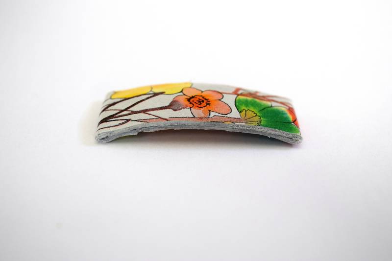 Retro Flower Print Karabinerhaken Clip Schleife Für Baby Kind Erwachsene Weiß Rosa Frühling Sommer Adorable Foto Prop Liebling Vintage Blume Bogen von LittleKateDesigns