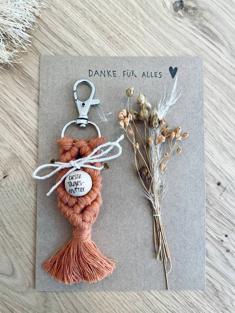 Beste Tagesmutter Geschenkidee/Schlüsselanhänger Auf Karte Beste Tagesmutter Geschenkidee/Schlüsselanhänger Auf Karte von LittleLConceptstore