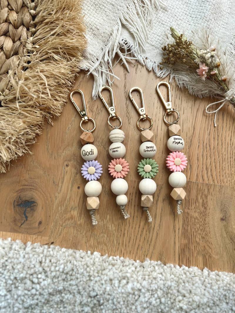 Personalisierten Schlüsselanhänger Flower Personalisierten Schlüsselanhänger Flower von LittleLConceptstore