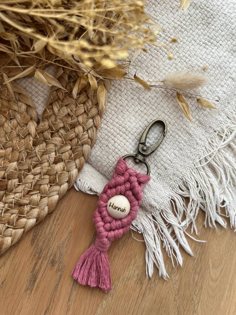 Personalisierten Schlüsselanhänger Mit Gravierter Perle Personalisierten Schlüsselanhänger Mit Gravierter Perle von LittleLConceptstore