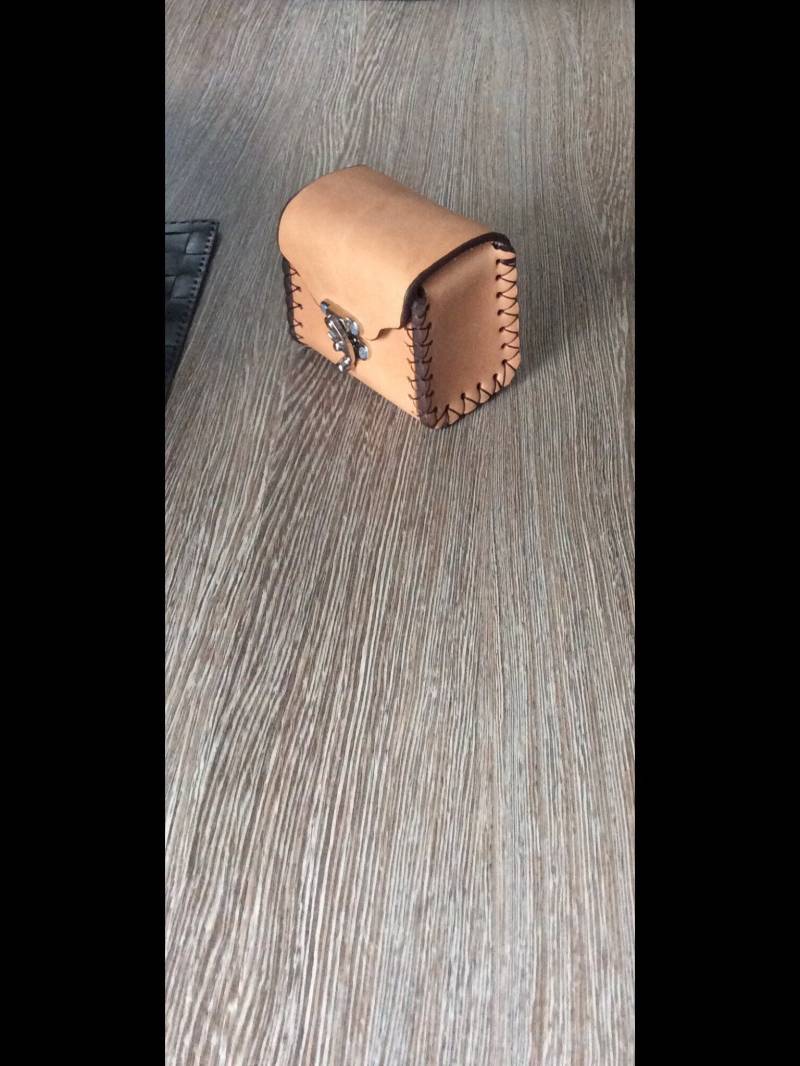 Leder Schmuck Aufbewahrungsbox Geldbank Leder Schmuck Aufbewahrungsbox Geldbank von LittleLeatherLab